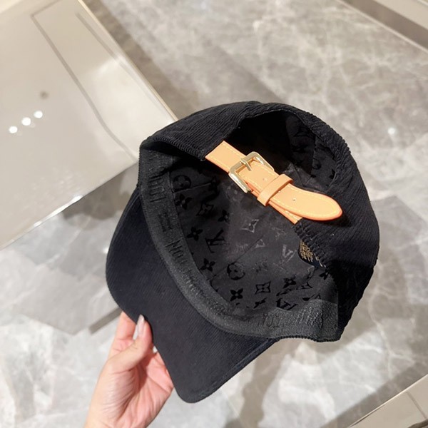 すぐ届く ルイヴィトン 偽物 キャップ･LV コーデュロイ M7242M